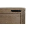 Sienu dekors Home ESPRIT Balts Dabisks Ziedu 60 x 2,5 x 60 cm (4 Daudzums)