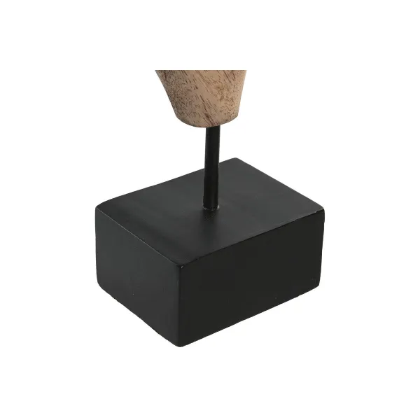 Decorative Figure Home ESPRIT Black Light brown Modern 26 X 8 X 56 CM