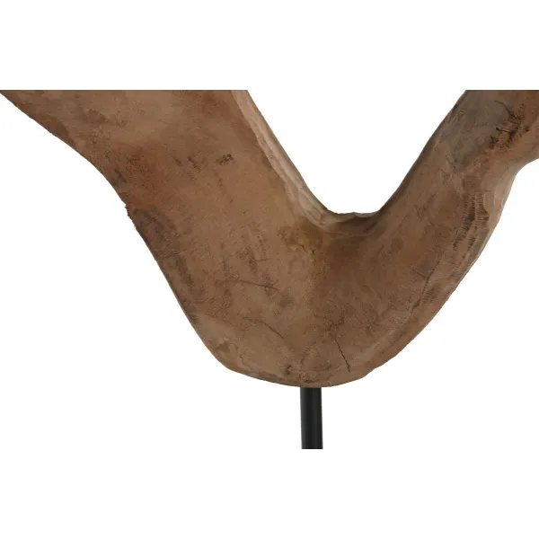 Декоративная фигура Home ESPRIT Коричневый Чёрный современный 22 X 9 X 44 CM