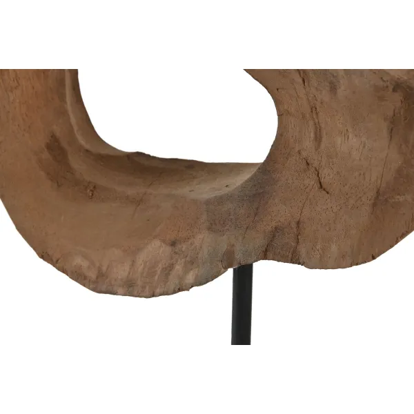 Dekoratīvās figūriņas Home ESPRIT Brūns Melns Moderns 20 x 9 x 34 cm