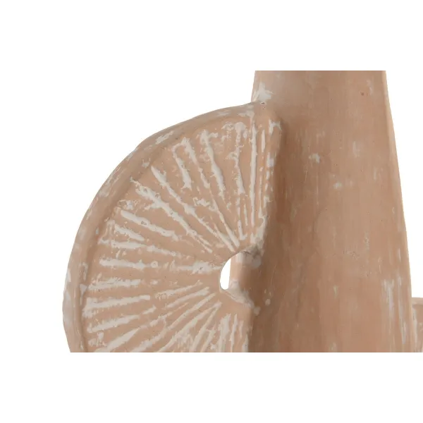 Vaza Home ESPRIT Šviesiai rudas Degtas molis Natūralus 24 x 12 x 36 cm