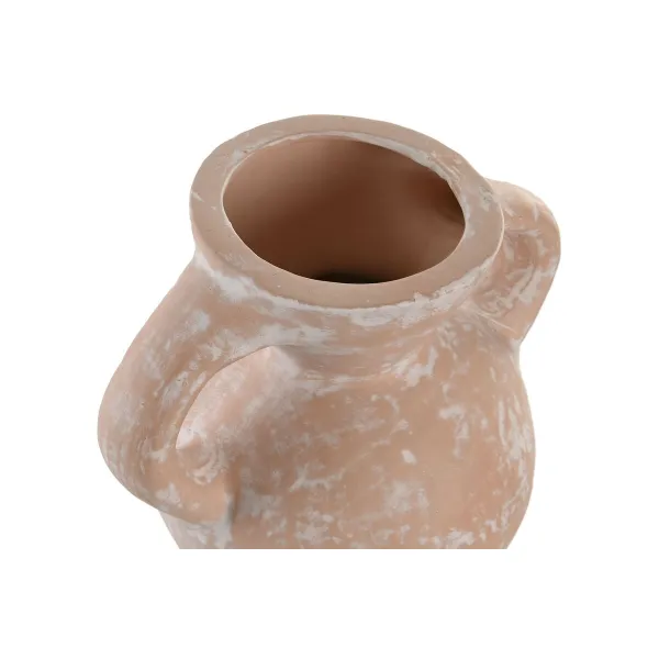 Vaza Home ESPRIT Šviesiai rudas Degtas molis Tradicinis stilius 24 x 17 x 31 cm