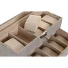Шкатулка Home ESPRIT Серый Полиуретан Стеклянный Деревянный MDF 27,5 x 11 x 15 cm