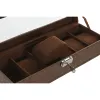 Шкатулка Home ESPRIT Коричневый Полиуретан Стеклянный Деревянный MDF 30 x 10 x 8 cm