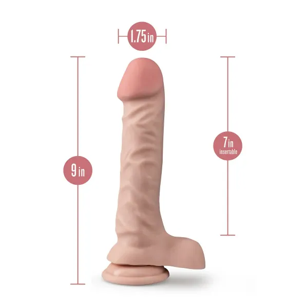 Realistic Dildo Blush Dr Skin TPE Ø 4 cm