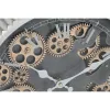 Wall Clock Home ESPRIT Black Silver Iron