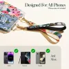 Rifle Paper Phone Wristlet - Universal phone lanyard (Garden Party Blue)