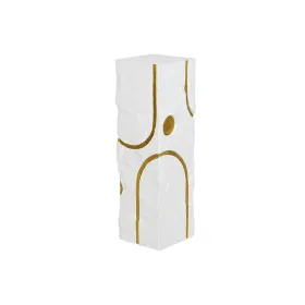 Pjedestāls Home ESPRIT Balts Bronza Moderns 25 x 25 x 80 cm