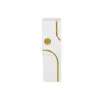 Jalusta Home ESPRIT Valkoinen Kullattu Moderni 25 x 25 x 80 cm