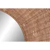 Seinäpeili Home ESPRIT Ruskea Luonnollinen Trooppinen 98 x 1 x 98 cm