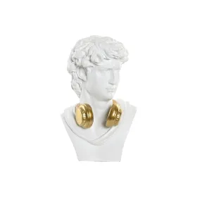 Dekoratīvās figūriņas Home ESPRIT Balts Bronza Krūtis 19,5 x 16 x 30 cm
