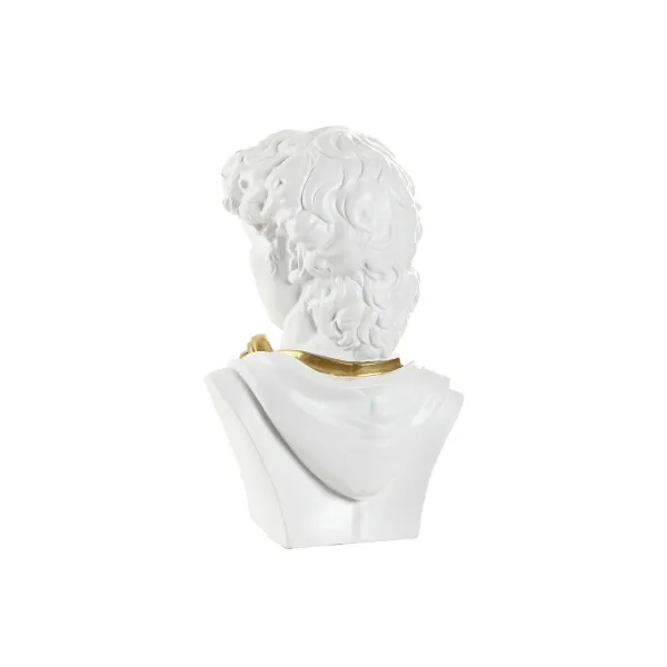 Декоративная фигура Home ESPRIT Белый Позолоченный бюст 19,5 x 16 x 30 cm