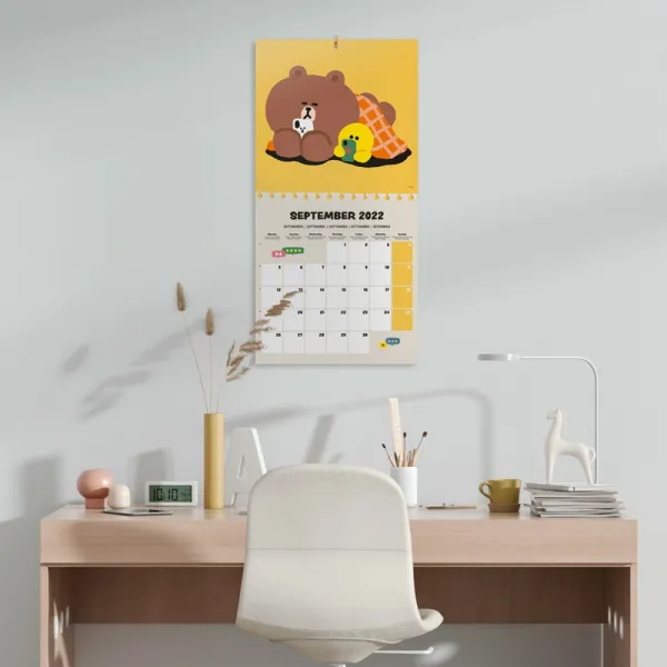 Line Friends - Calendar 2022 30x30cm