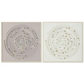 Полотно Home ESPRIT полистирол Полотно 100 x 3,5 x 100 cm