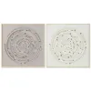 Полотно Home ESPRIT полистирол Полотно 100 x 3,5 x 100 cm