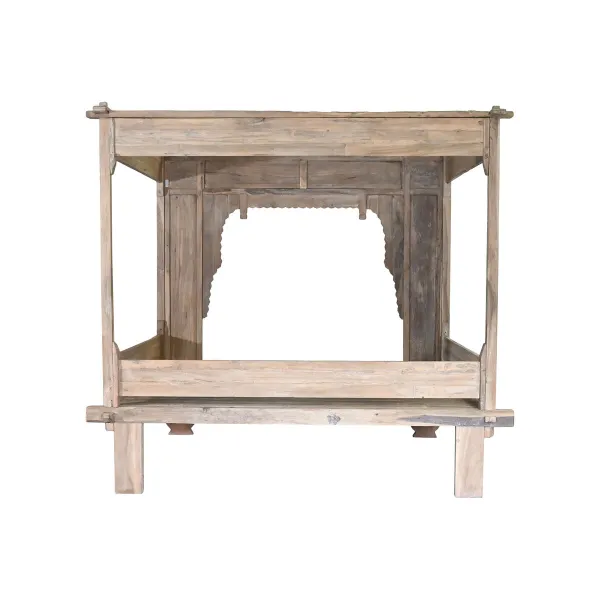 Bed Home ESPRIT Natural 225 x 160 x 206 cm