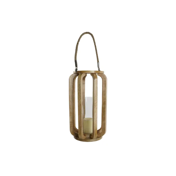 Candleholder Home ESPRIT Natural Crystal Mango wood