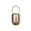 Подсвечник Home ESPRIT Натуральный Стеклянный Древесина манго 25 x 25 x 35 cm