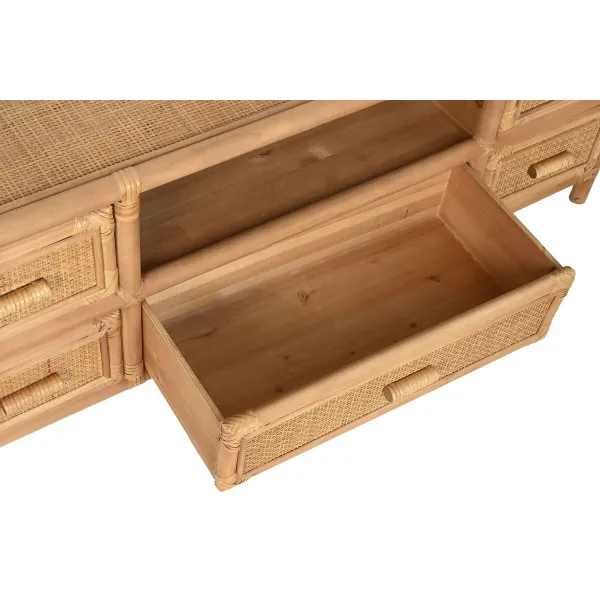 ТВ шкаф Home ESPRIT Светло-коричневый 120 x 30 x 45 cm