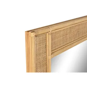 Sieninis veidrodis Home ESPRIT Šviesiai rudas Natūralus Tropinis