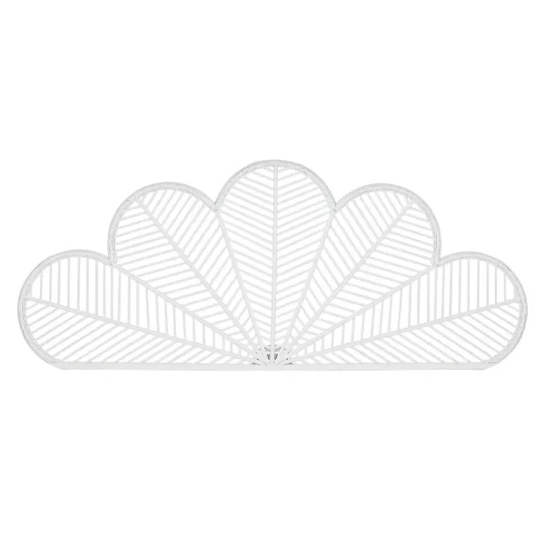 Gultas galvgalvis Home ESPRIT Balts 190 X 2,5 X 81 CM