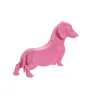 Decorative Figure Home ESPRIT Blue Pink Dog 37 X 16,5 X 25 CM (2 Units)