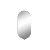 Sienas spogulis Home ESPRIT Melns Bronza Moderns
