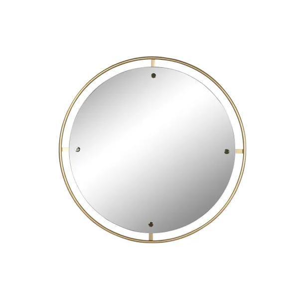 Настенное зеркало Home ESPRIT Позолоченный 90 x 2 x 90 cm