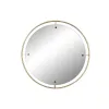 Настенное зеркало Home ESPRIT Позолоченный 90 x 2 x 90 cm