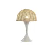 Galda lampa Home ESPRIT Balts Brūns 50 W 220 V