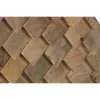 Decorative Figure Home ESPRIT Natural Modern 90 x 4 x 90 cm
