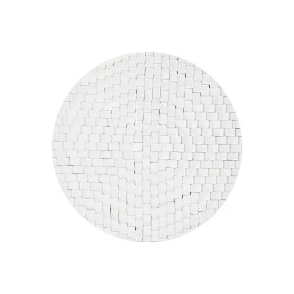 Decorative Figure Home ESPRIT White Modern 90 x 4 x 90 cm