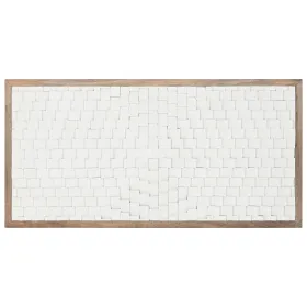 Изголовье кровати Home ESPRIT Белый Натуральный 180 X 5 X 90 CM