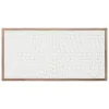 Изголовье кровати Home ESPRIT Белый Натуральный 180 X 5 X 90 CM