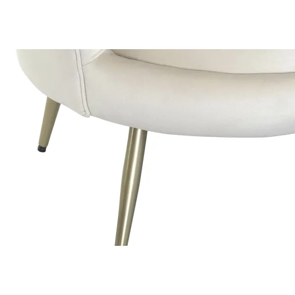 Диван Home ESPRIT Кремовый 130 x 77 x 83 cm