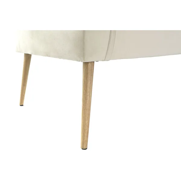 Диван Home ESPRIT Кремовый Металл 184 x 76 x 62 cm