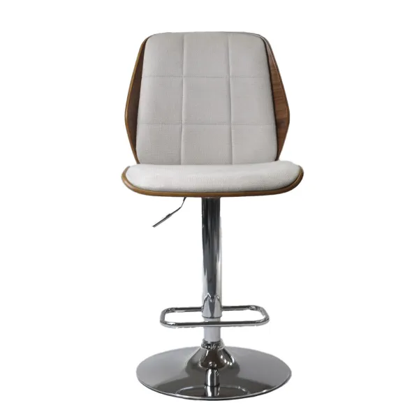 Jakkara Home ESPRIT Ruskea Beige Hopeinen Pähkinäpuu 50 x 52 x 121 cm