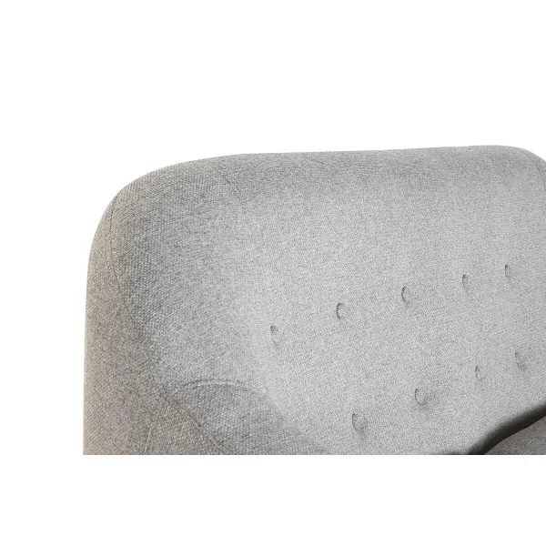 Sohva Home ESPRIT Harmaa Kerma Luonnollinen Scandi 146 x 84 x 82 cm