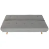 Sofa-lova Home ESPRIT Pilka Kreminė Scandi 172 x 80 x 76 cm