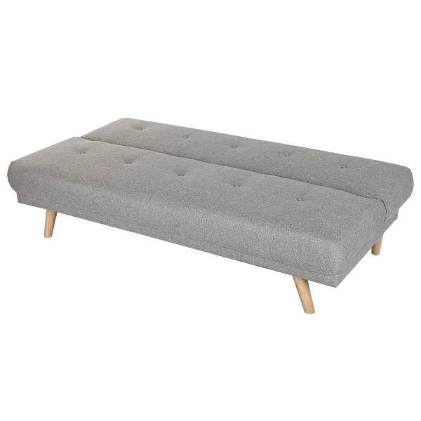 Vuodesohva Home ESPRIT Harmaa Kerma Scandi 172 x 80 x 76 cm