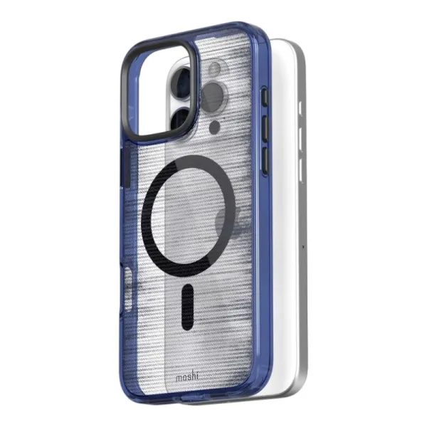 Moshi iGlaze MagSafe - Case for iPhone 16 Pro (Dusk Indigo)