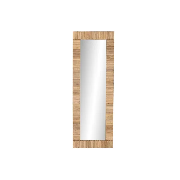 Sienas spogulis Home ESPRIT Dabisks Moderns 60 X 4 X 172 CM
