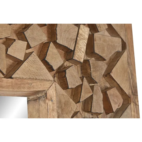 Wall mirror Home ESPRIT Natural Modern Trunks 91 X 5 X 183,5 CM