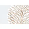 Folding screen Home ESPRIT White Natural Mango wood MDF Wood 153 X 2,3 X 182 CM