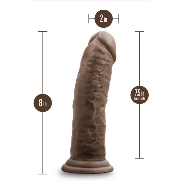 Realistic Dildo Blush Dr Skin Silicone Ø 5 cm