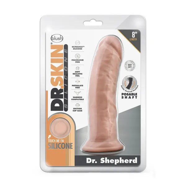 Realistic Dildo Blush Dr Skin Silicone Ø 5 cm