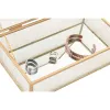 Jewelry box Home ESPRIT Golden Metal Crystal 24 X 15 X 6,5 CM