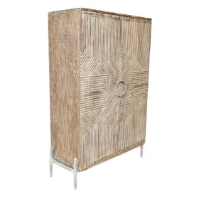 Skapītis Home ESPRIT Balts Mango koks 85 x 38 x 134 cm