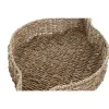 Pöytäkoriste Home ESPRIT Vihreä Luonnollinen Metalli Luonnonkuitu 33 X 32 X 8 CM (2 osaa)