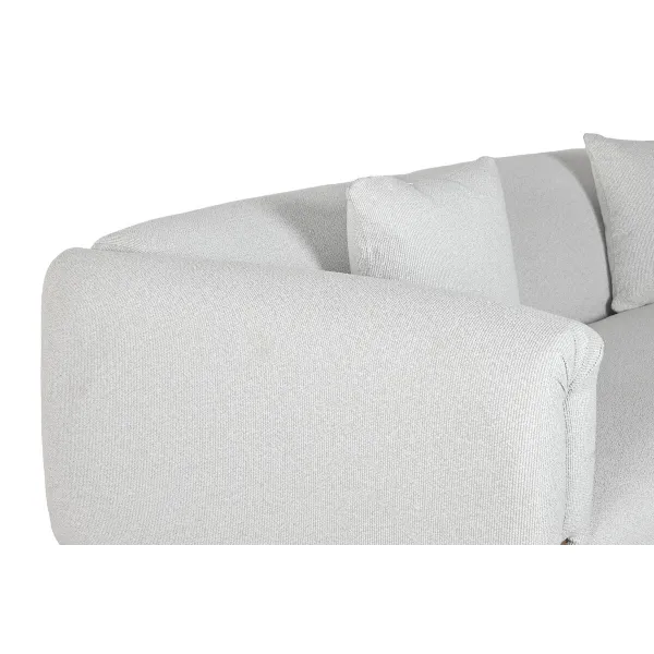 Dīvāns Home ESPRIT Brūns Pelēks Scandi 220 x 95 x 77 cm